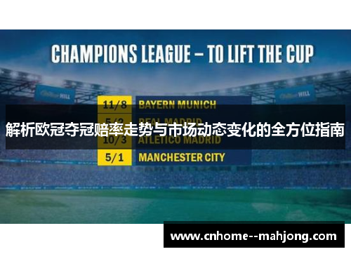 解析欧冠夺冠赔率走势与市场动态变化的全方位指南 解析欧冠夺冠赔率走势与市场动态变化的全方位指南