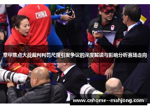 意甲焦点大战裁判判罚尺度引发争议的深度解读与影响分析赛场走向